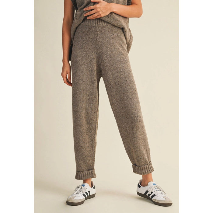 Luxe Lounge Pant Mushroom (Part of a Matching Set)