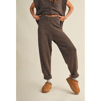 Luxe Lounge Pant Espresso (Part of a Matching Set)