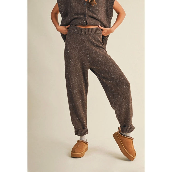 Luxe Lounge Pant Espresso (Part of a Matching Set)