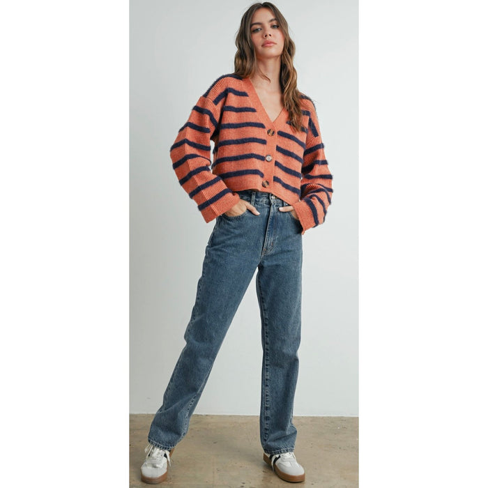 Striped Cardi
