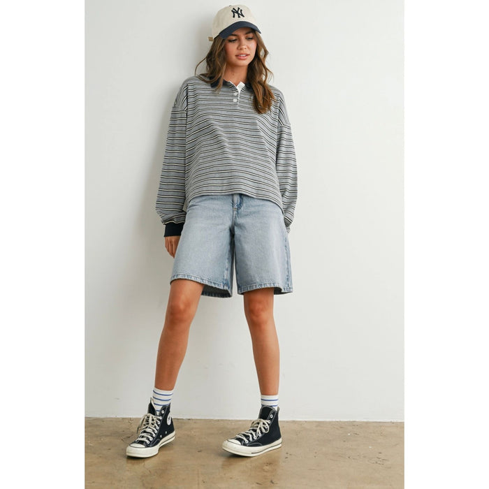 Striped Henley