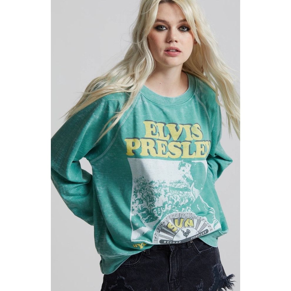 Sun Records X Elvis Burnout Sweatshirt