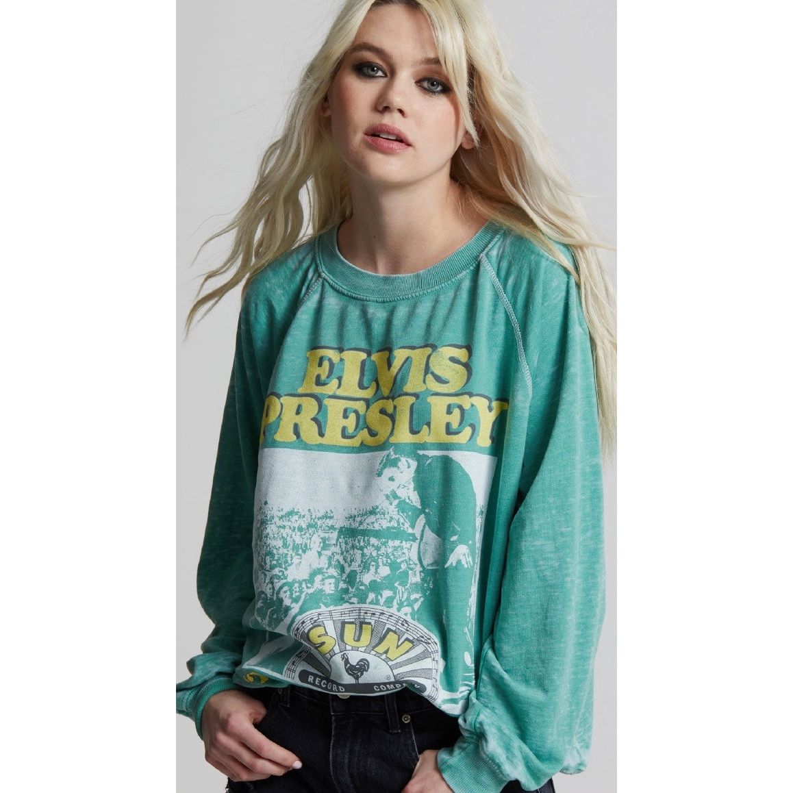 Sun Records X Elvis Burnout Sweatshirt