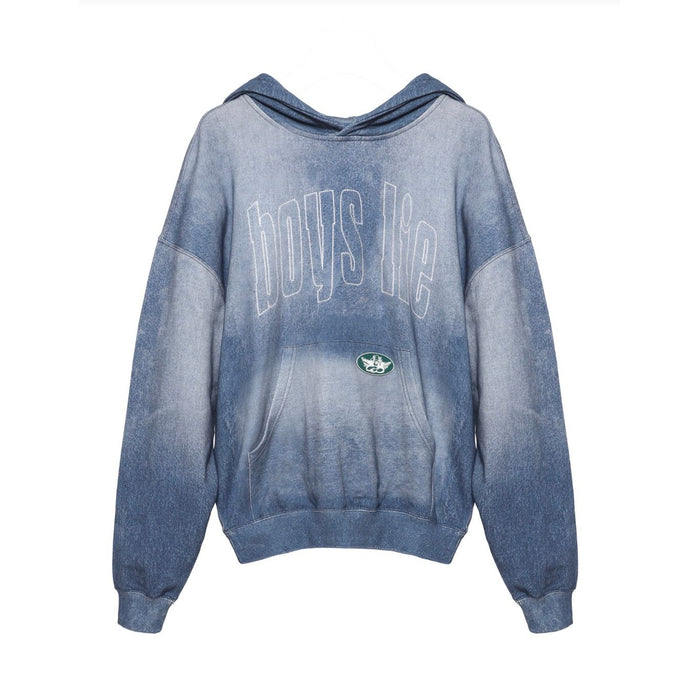 DONE DENIM RACER HOODIE