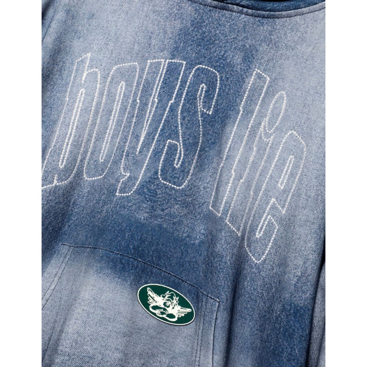 DONE DENIM RACER HOODIE