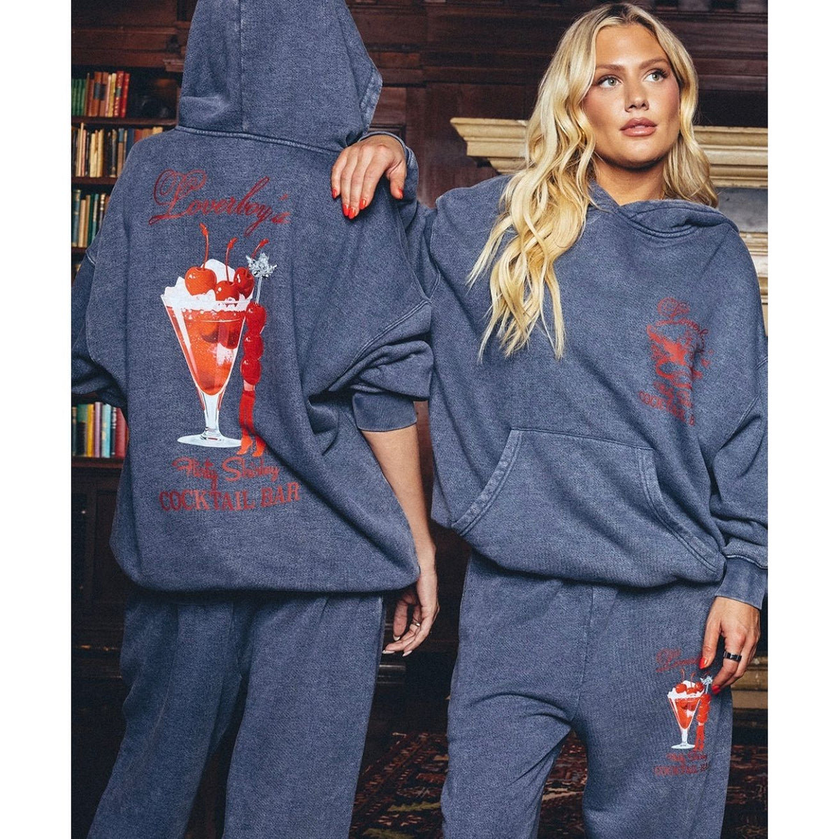 LOVERBOY FLIRTY SHIRLEY RACER HOODIE