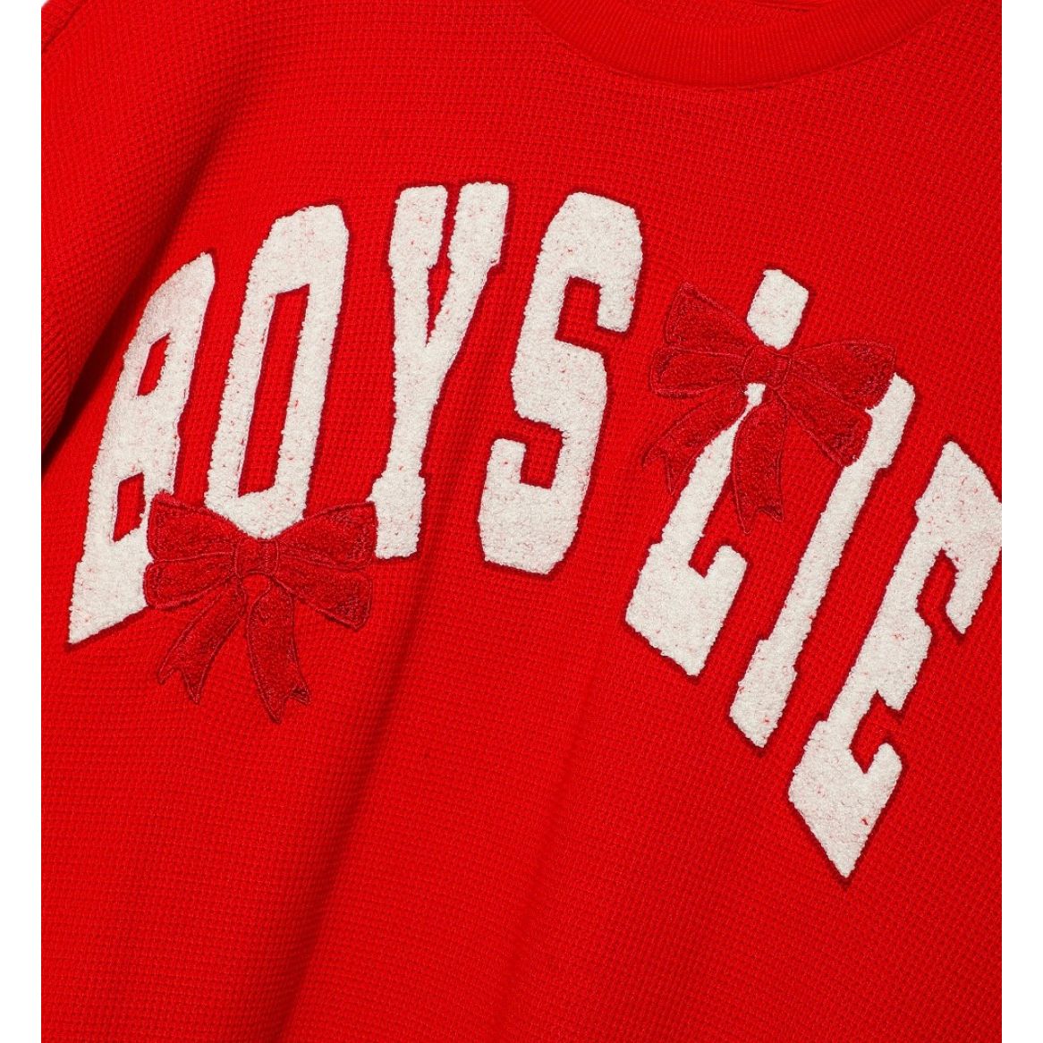 WRAP ME IN A BOW KARA CREWNECK