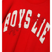 WRAP ME IN A BOW KARA CREWNECK