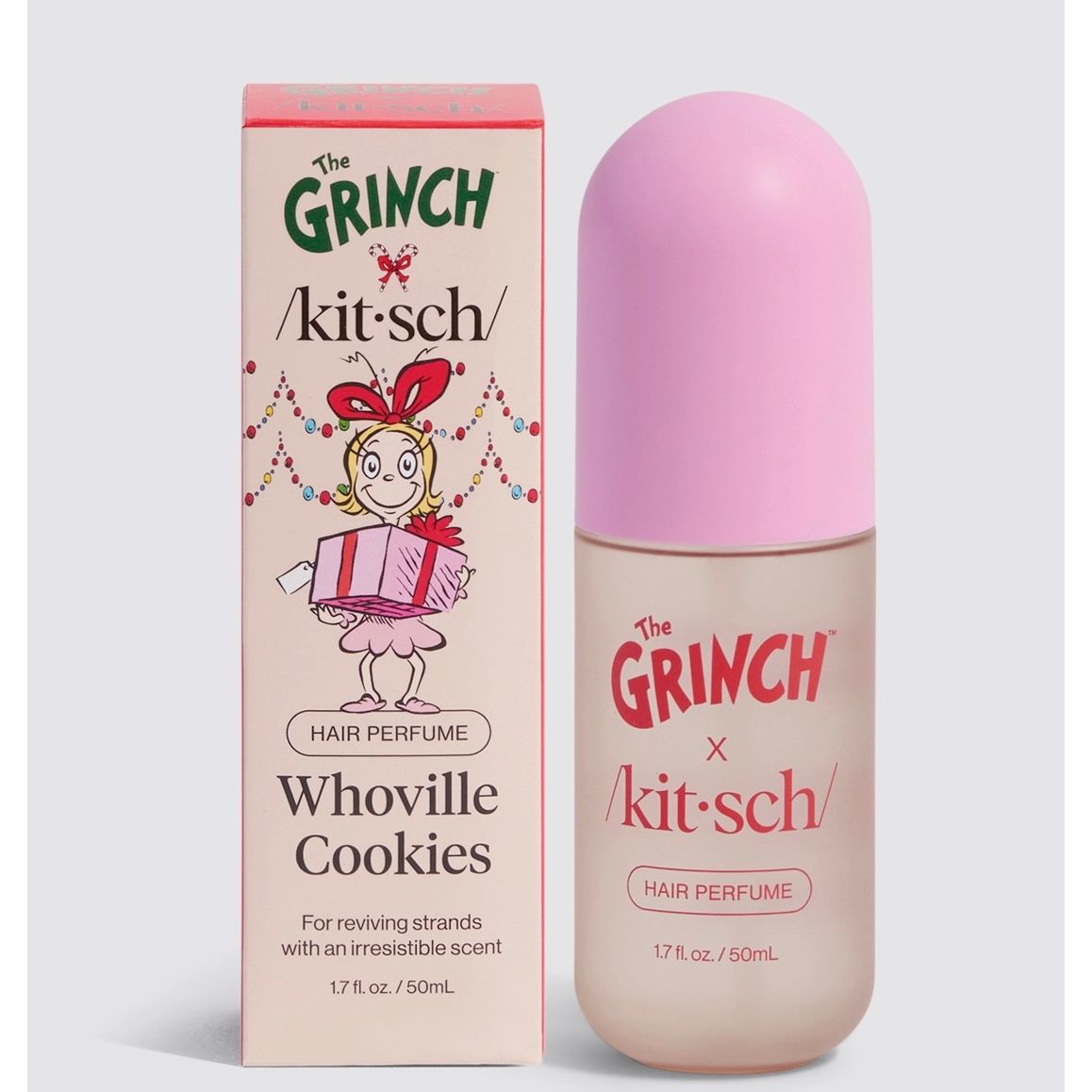 The Grinch X Kitsch Whoville Cookies Hair Perfume