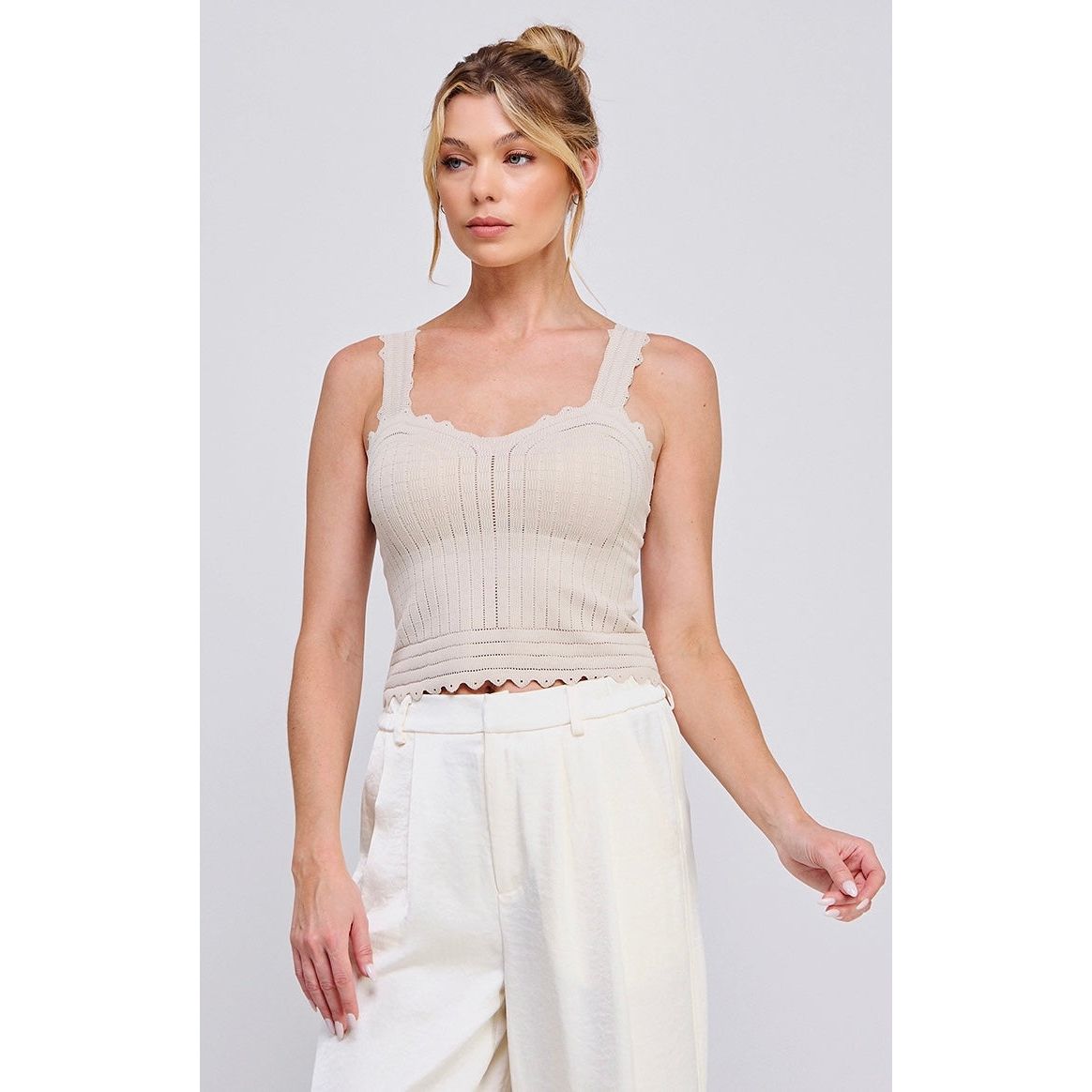 Oat Bralette Top