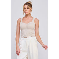 Oat Bralette Top