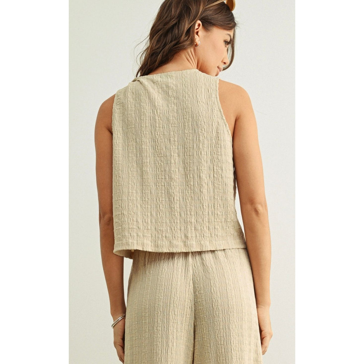 Crinkle Top (Part of a Matching Set)