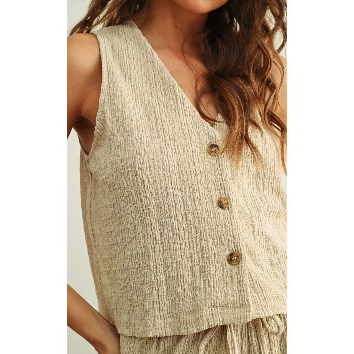 Crinkle Top (Part of a Matching Set)