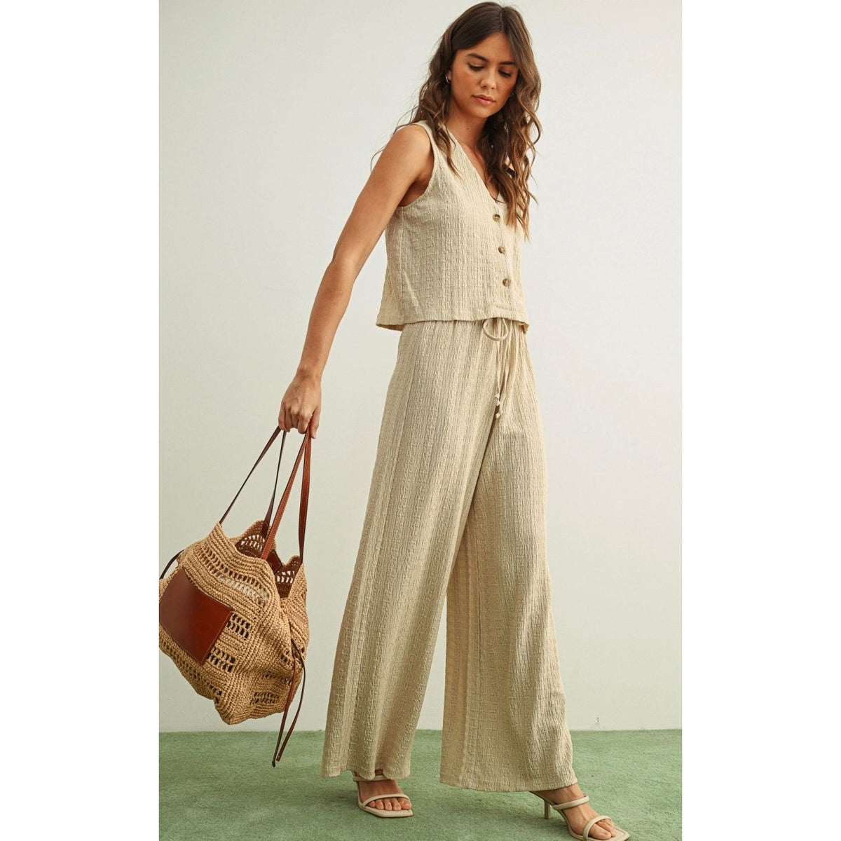 Crinkle Pant (Part of a Matching Set)