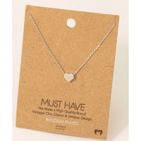 Little Heart Necklace (Silver or Gold)