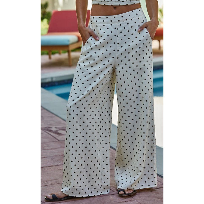 Mocha Dot Pant (Part of a Matching Set)