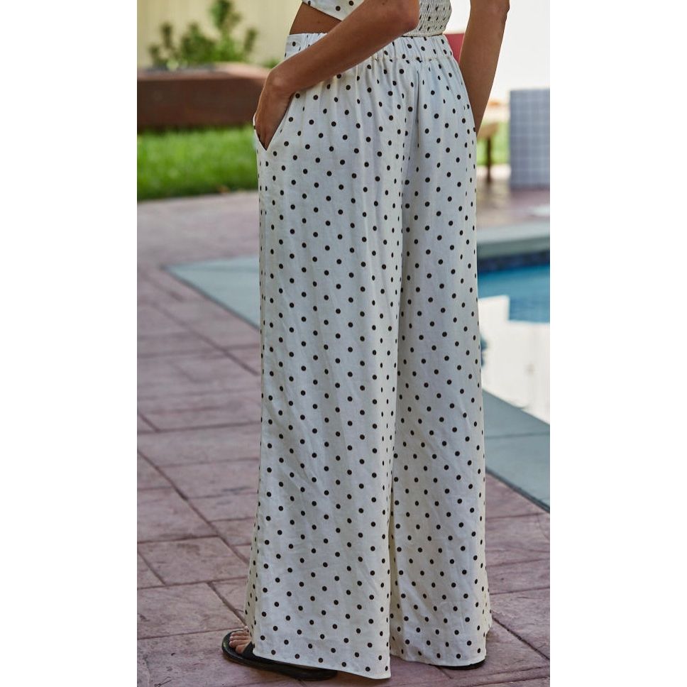 Mocha Dot Pant (Part of a Matching Set)