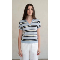 Elevated Collared Knit Top