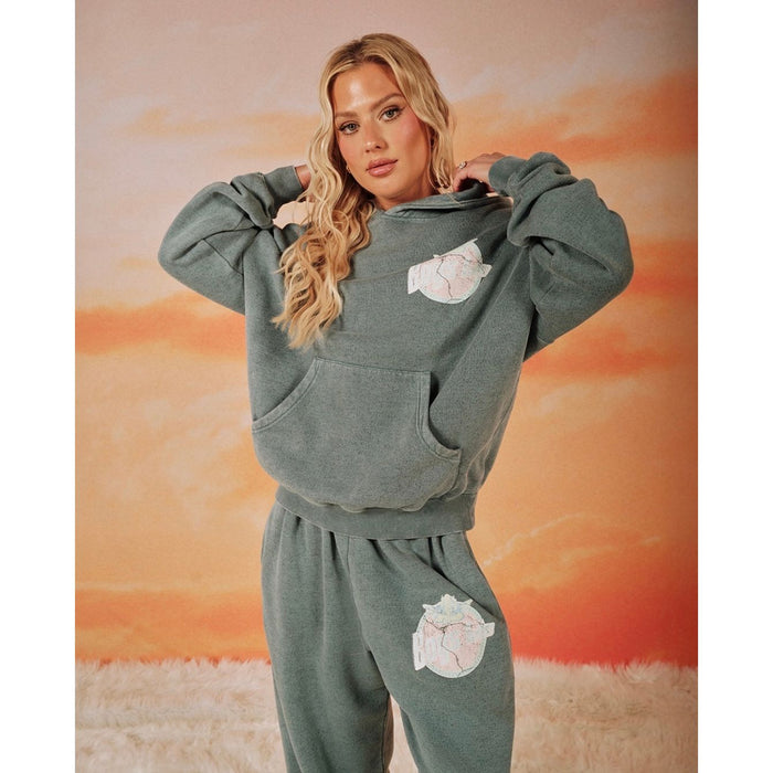 Breakfast Beers Pastel Racer Hoodie