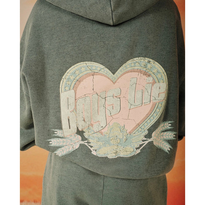 Breakfast Beers Pastel Racer Hoodie