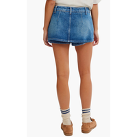 Galivanting Denim Skort in Blue Rebel