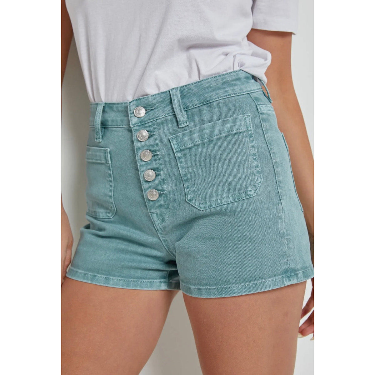 Tully Teal Shorts