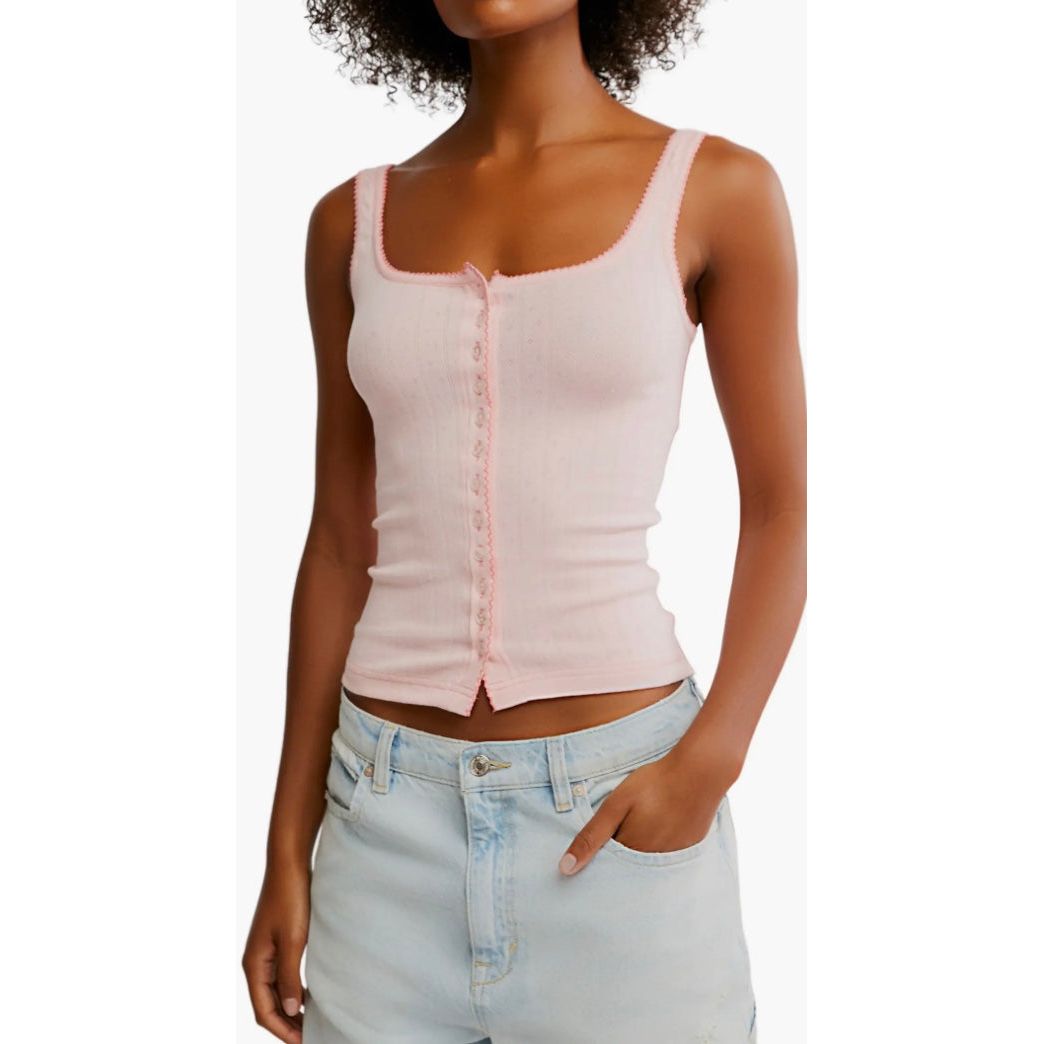 End Game Pointelle Tank (3 Colors)