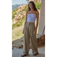 Seamless Ribbed Tube Top (6 Color Options)