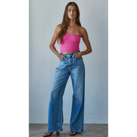 Seamless Ribbed Tube Top (6 Color Options)