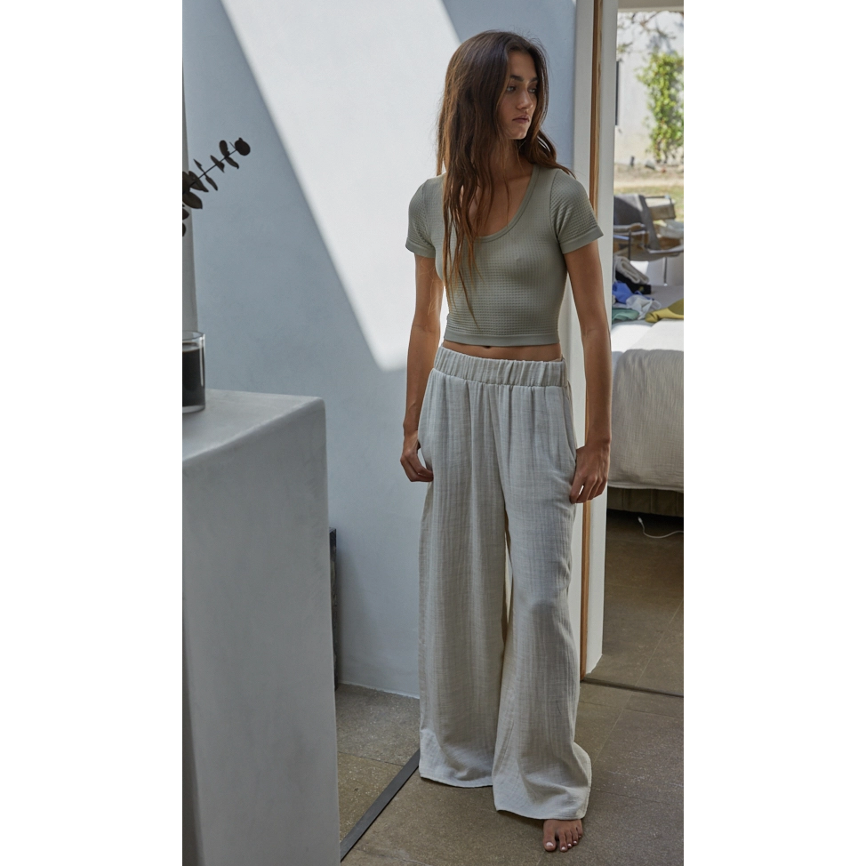 Seamless Knit Crop Top (4 Colors)