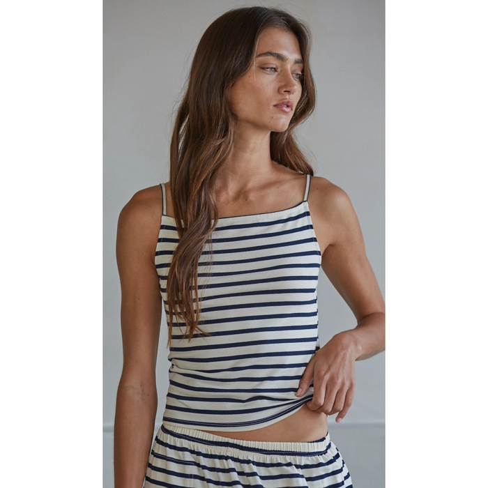 Heavenly Home Tank - Navy (Part of a Matching Set)