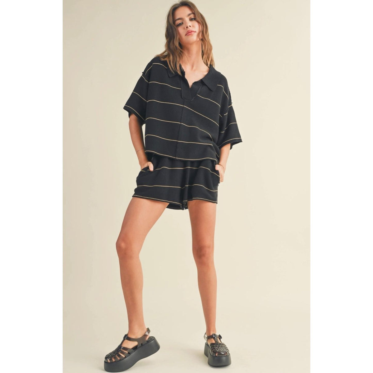 Match Point Short (Black - Part of a Matching Set)