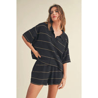 Match Point Top (Black - Part of a Matching Set)