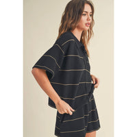 Match Point Top (Black - Part of a Matching Set)