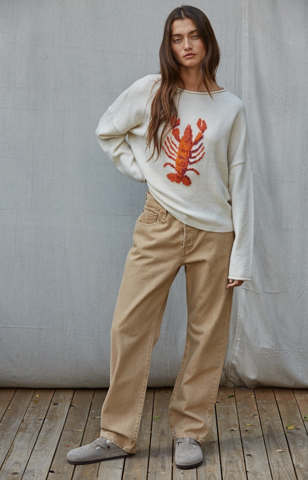 Lobster Sweater Top