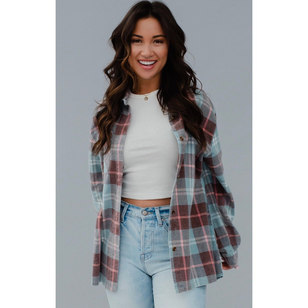 Nashville Plaid Button Up (2 Colors)