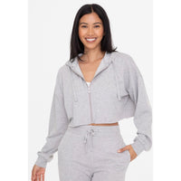 Raw Hem Zip Up (3 Colors)