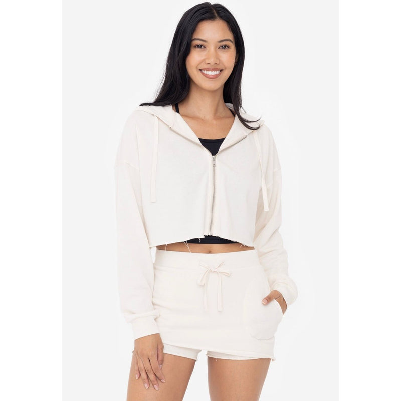 Raw Hem Zip Up (3 Colors)