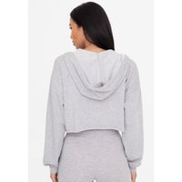 Raw Hem Zip Up (3 Colors)
