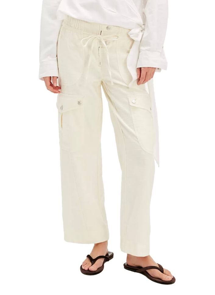 Park Avenue Pants - Ivory
