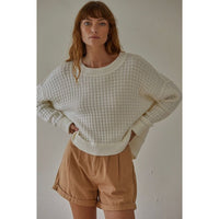 Dock of The Bay Sweater (Ivory)