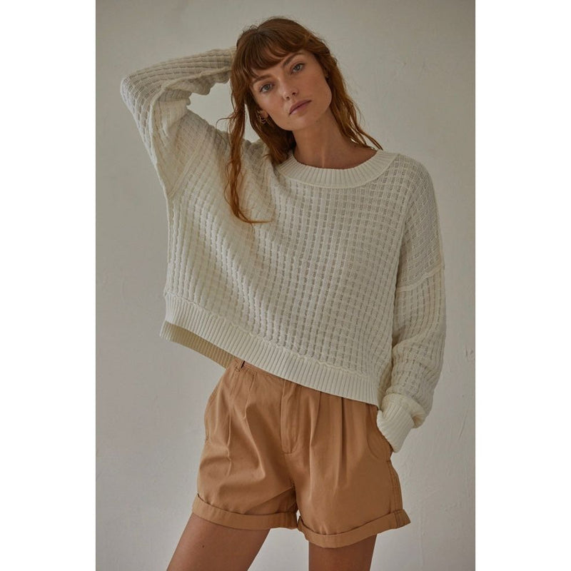 Dock of The Bay Sweater (Ivory)
