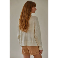 Dock of The Bay Sweater (Ivory)