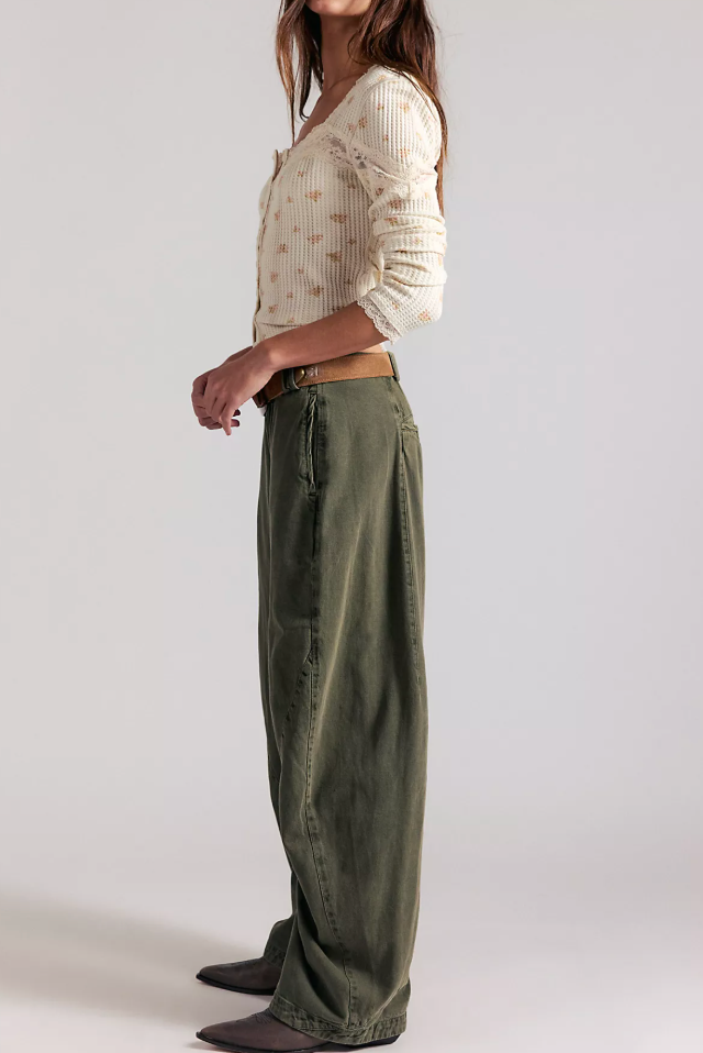 Spotlight Washed Barrel Chino Trousers