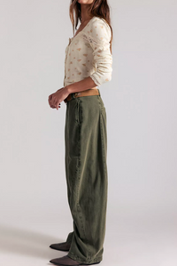 Spotlight Washed Barrel Chino Trousers