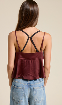 Burgundy Camisole