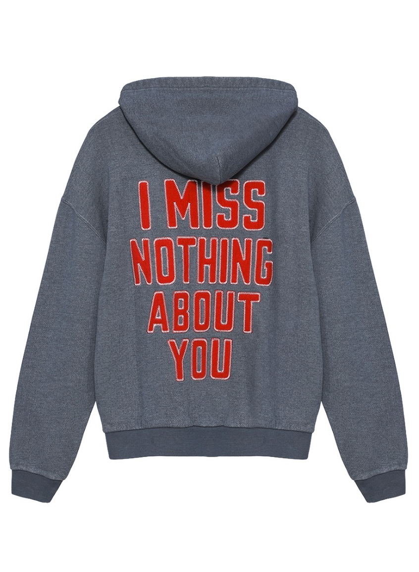 I MISS NOTHING ABOUT YOU HARLEY ZIP