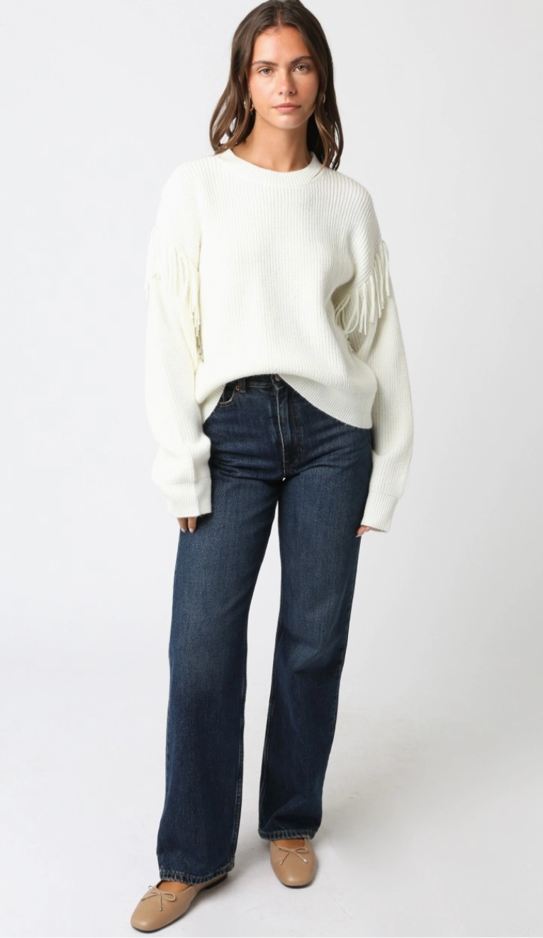 Dolly Fringe Sweater