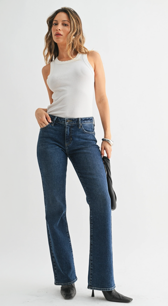 Low Rise Bootcut Jean