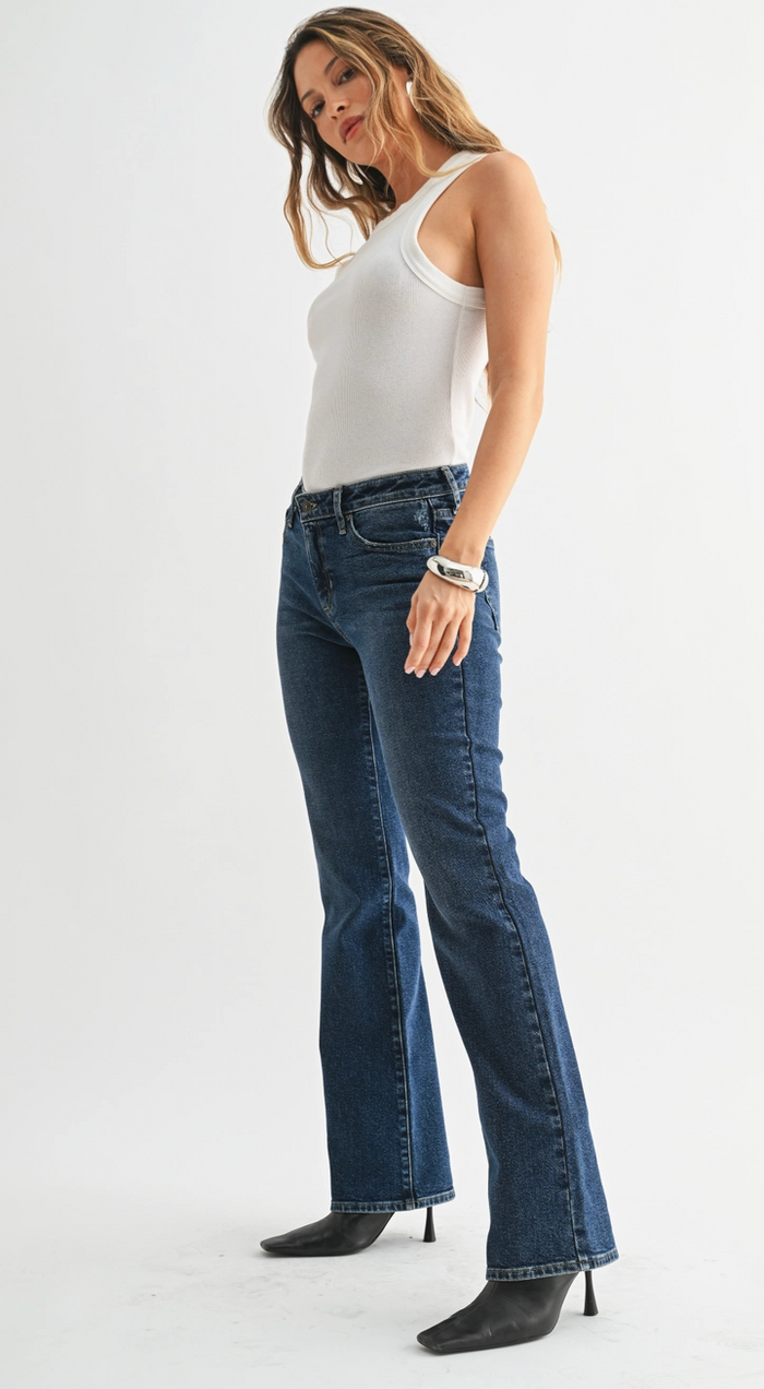 Low Rise Bootcut Jean